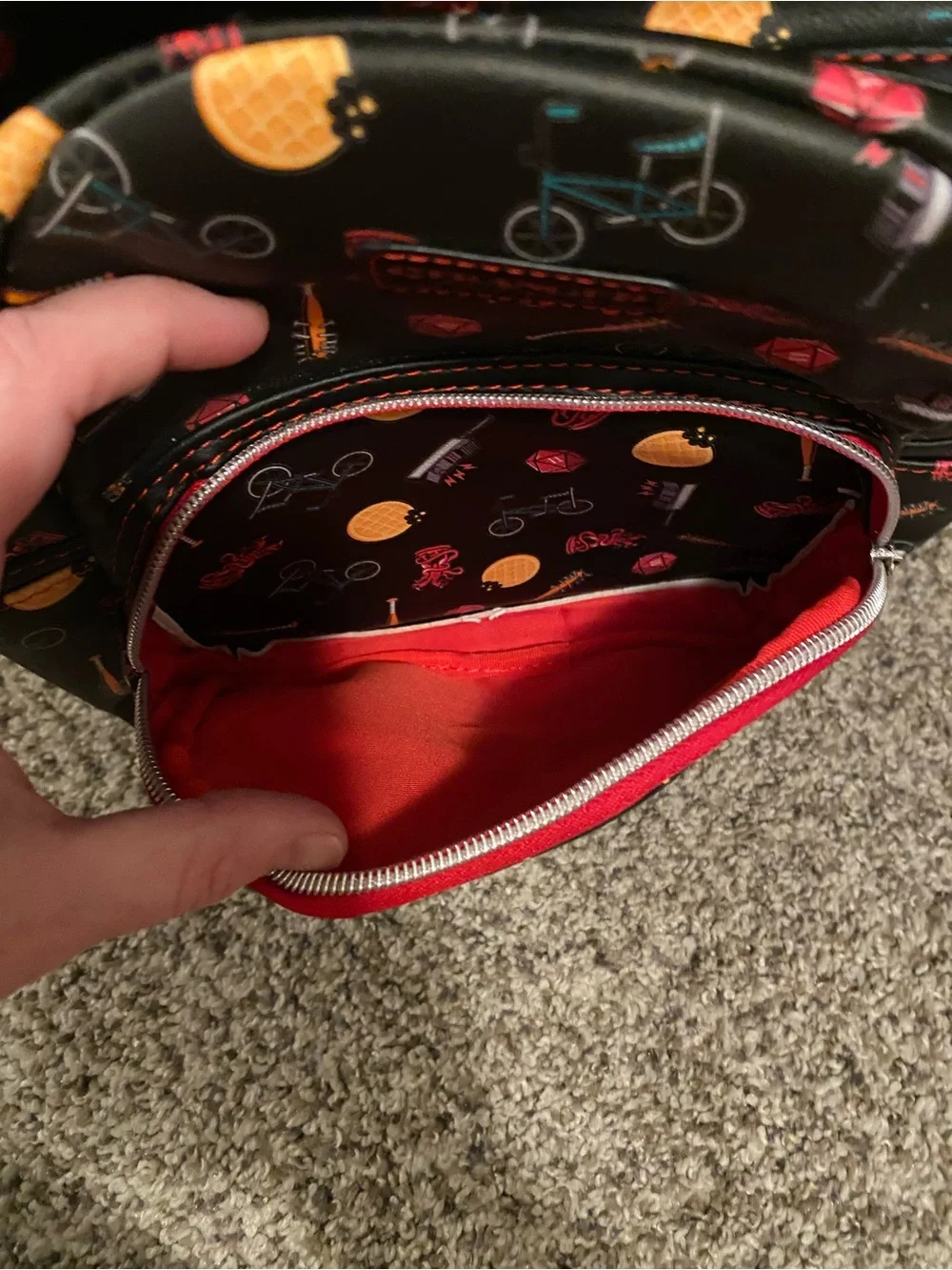 Stranger Things Mini Backpack Good Condition